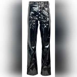 NWT Des Phemmes cargo pants in shiny black
